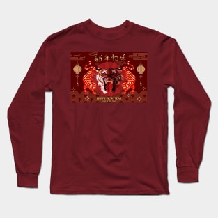 Chinese New Year, year of the Tiger Long Sleeve T-Shirt